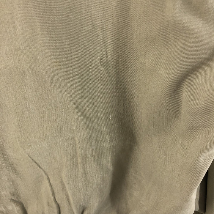 90'S Ralph Lauren POLO by Ralph Lauren Swing Top Sports Jacket Made in USA Men's L size cotton Beige type Vintage Second Hand