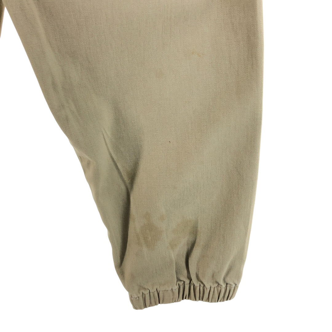 90'S Ralph Lauren POLO by Ralph Lauren Swing Top Sports Jacket Made in USA Men's L size cotton Beige type Vintage Second Hand