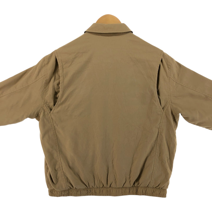 Ralph Lauren POLO by Ralph Lauren Swing Top Sports Jacket Men's S polyester beige type brown Vintage Second Hand