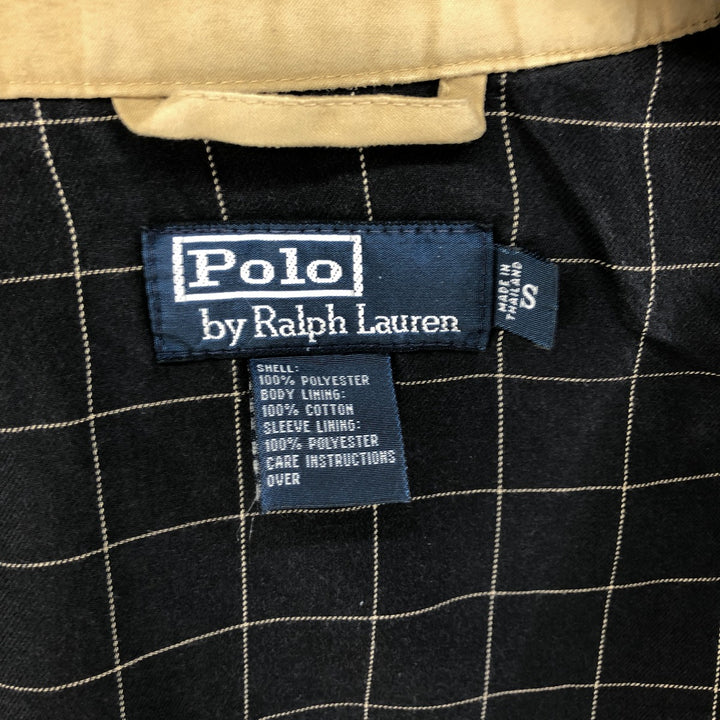 Ralph Lauren POLO by Ralph Lauren Swing Top Sports Jacket Men's S polyester beige type brown Vintage Second Hand
