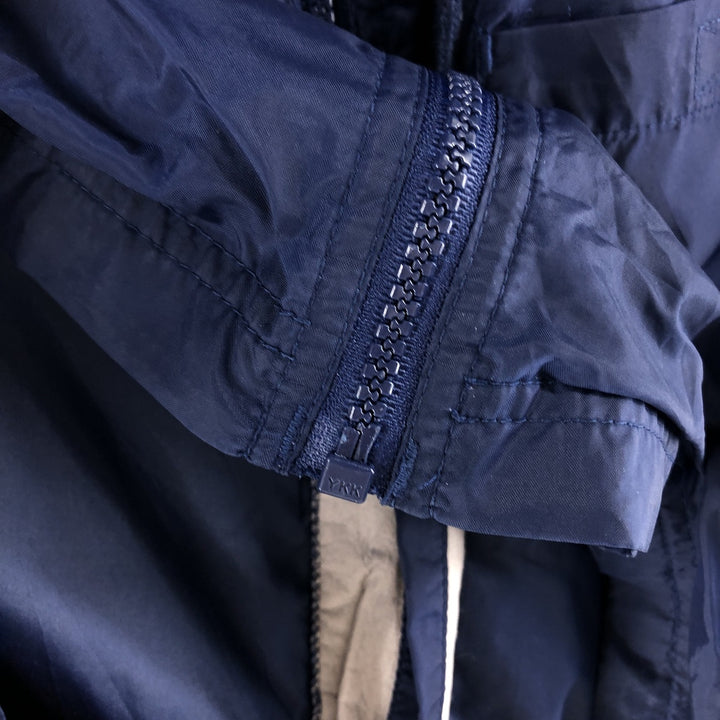 00'S Adidas Back Logo Nylon Parka Men's Size L Nylon navy blue type Vintage Second Hand