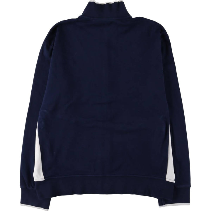 Ralph Lauren POLO RALPH LAUREN Full Zip Sweatshirt Trainer Men's L size cotton navy blue type Vintage Second Hand