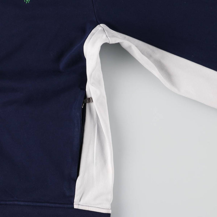 Ralph Lauren POLO RALPH LAUREN Full Zip Sweatshirt Trainer Men's L size cotton navy blue type Vintage Second Hand