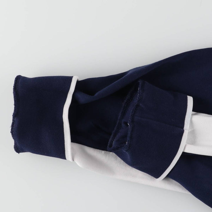 Ralph Lauren POLO RALPH LAUREN Full Zip Sweatshirt Trainer Men's L size cotton navy blue type Vintage Second Hand