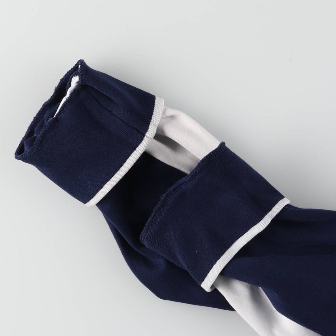 Ralph Lauren POLO RALPH LAUREN Full Zip Sweatshirt Trainer Men's L size cotton navy blue type Vintage Second Hand