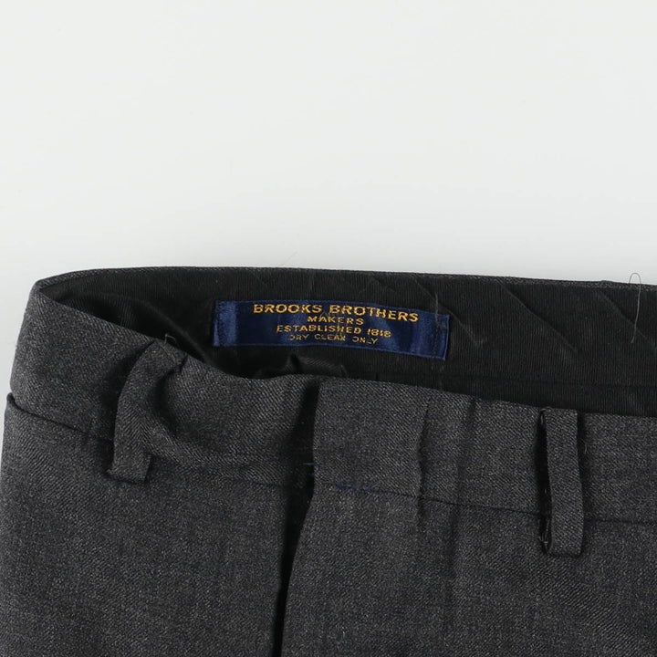 80'S Brooks Brothers MAKERS ESTABLIESHED 1818 Slacks Pants Men's W34 Vintage / eaa526005