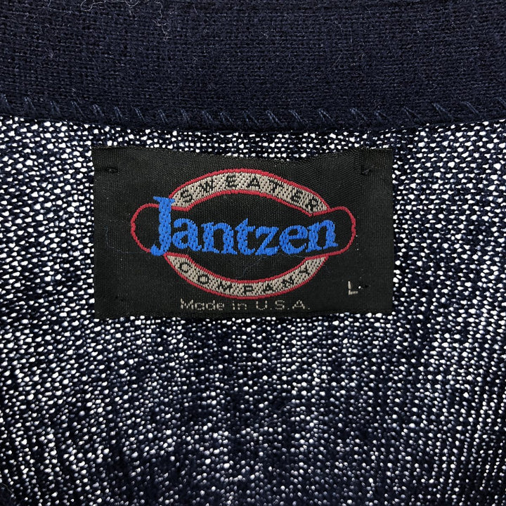 80'S JANTZEN Cardigan Made in USA Men's L Size Vintage /eaa526051
