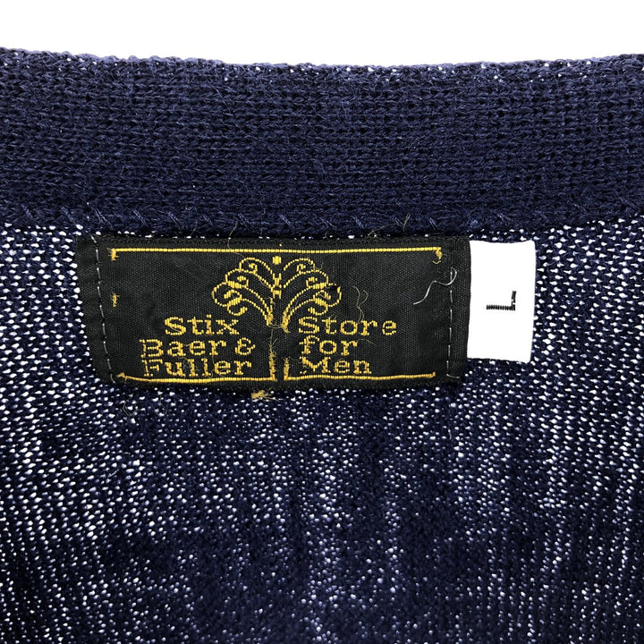 70'S STIX BEA FULLER STORE FOR MEN Cardigan Men's L size Vintage /eaa526056