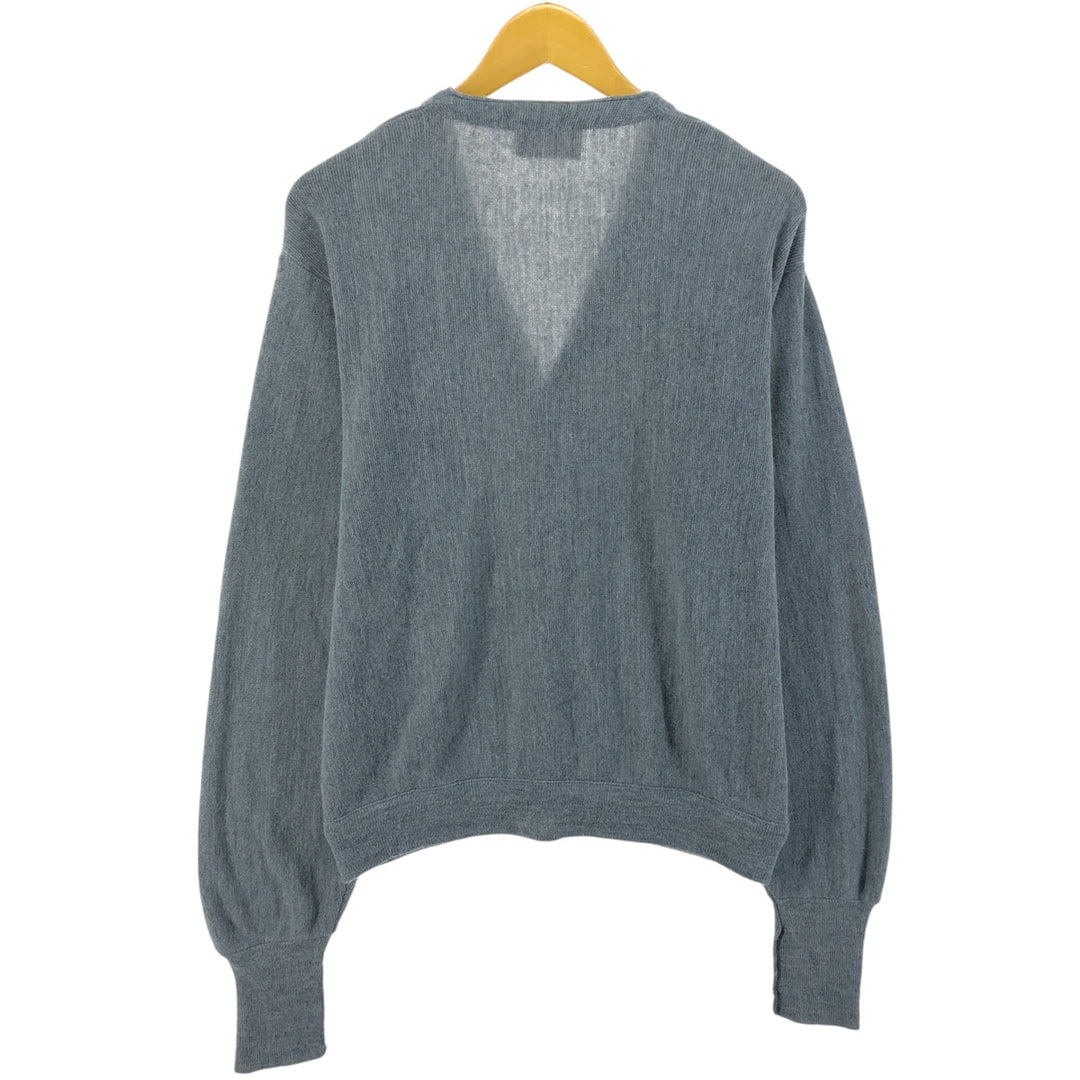 70'S JEFFLINKS Acrylic Knit Cardigan Made in USA Men's Size L Vintage /eaa526062