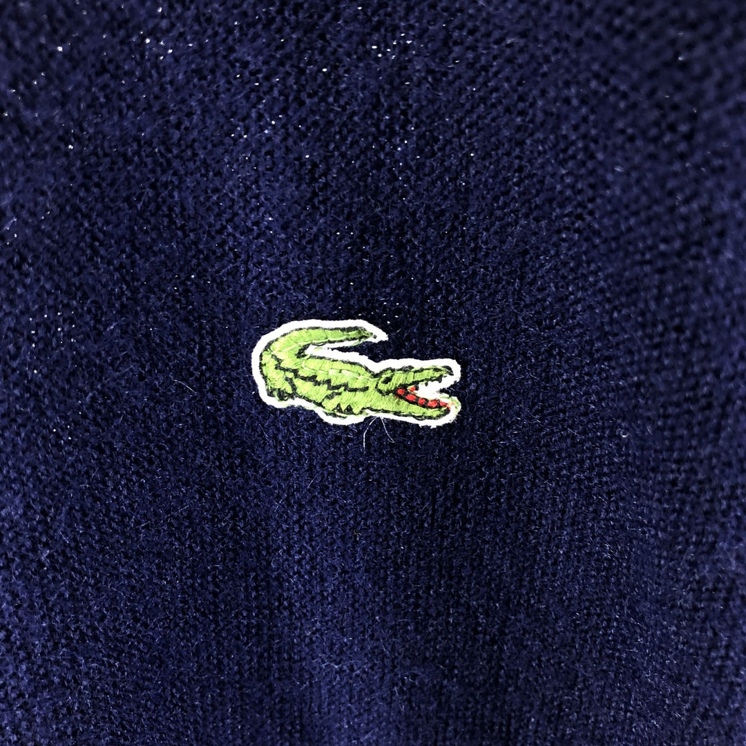 80s-90'S Lacoste IZOD Acrylic Knit Cardigan Made in USA Men's XL Vintage /eaa526065