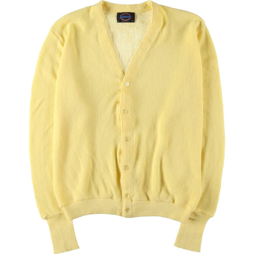 80'S JANTZEN Cardigan Made in USA Men's XL Vintage /eaa526072