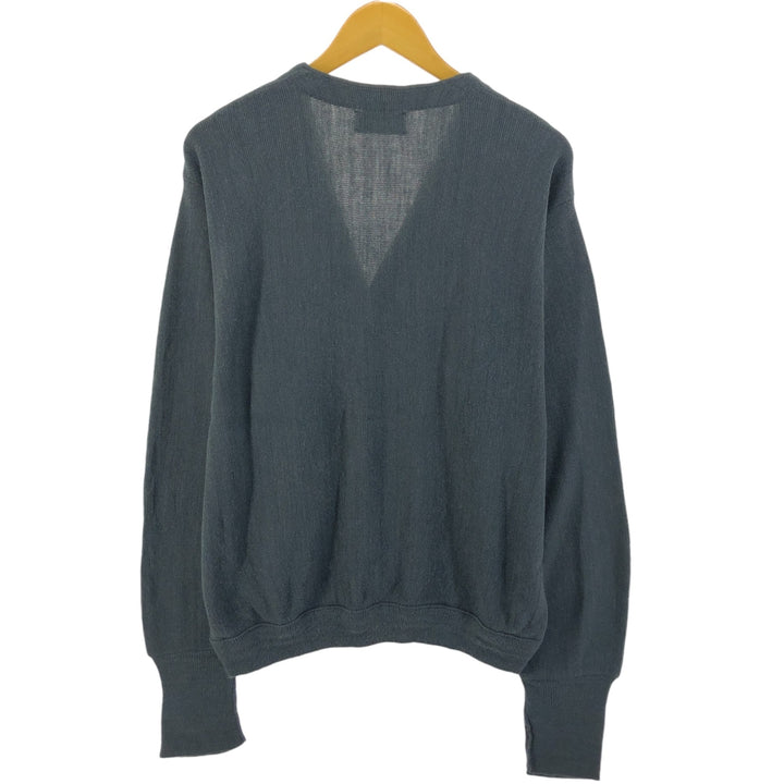 90'S IZOD Acrylic Knit Cardigan Made in USA Men's L Size Vintage /eaa526074