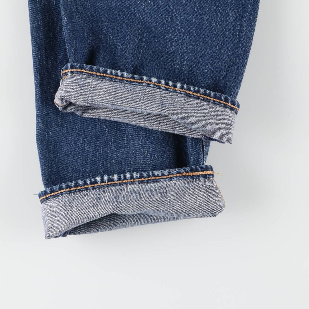 Levi's 501 straight denim pants for men, size W33 cotton blue type Vintage Second Hand