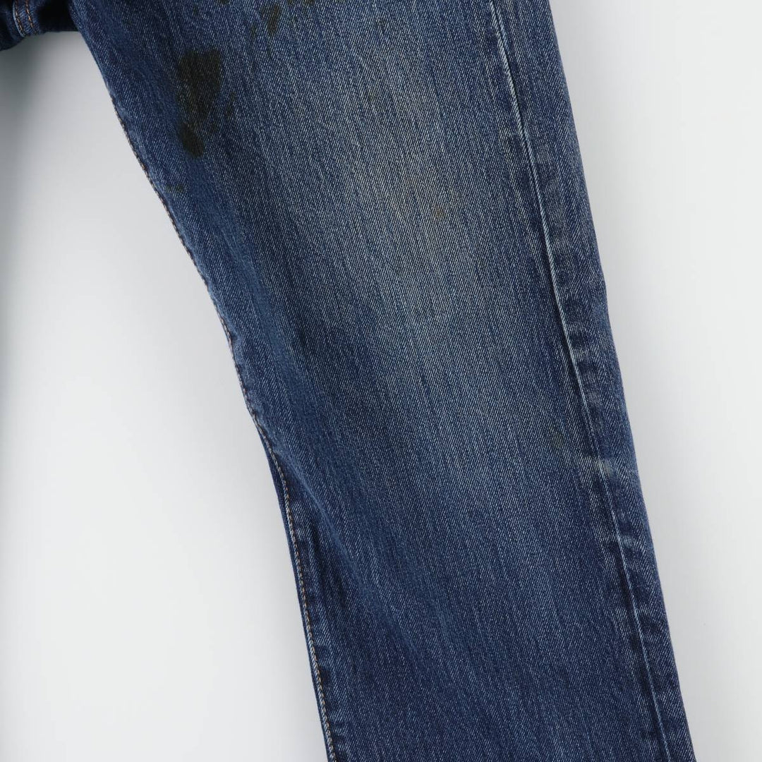 Levi's 501 straight denim pants for men, size W34 cotton blue type Vintage Second Hand