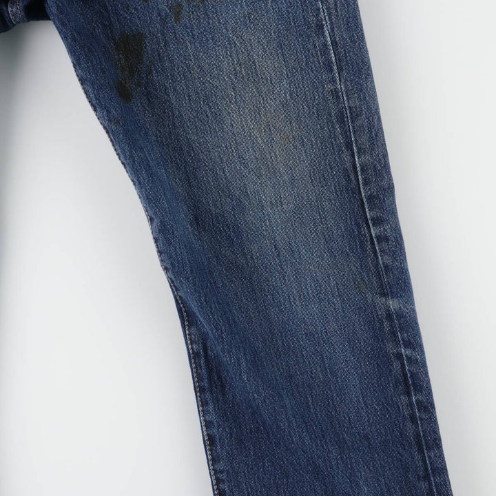 Levi's 501 straight denim pants for men, size W34 cotton blue type Vintage Second Hand