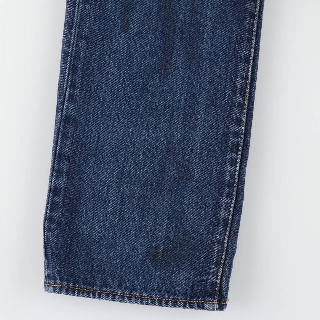 Levi's 501 straight denim pants for men, size W34 cotton blue type Vintage Second Hand