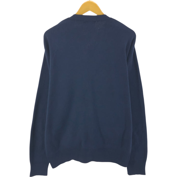 ~90'S Cypress Links Cotton Knit Cardigan Made in USA Men's L Size Vintage /eaa526103