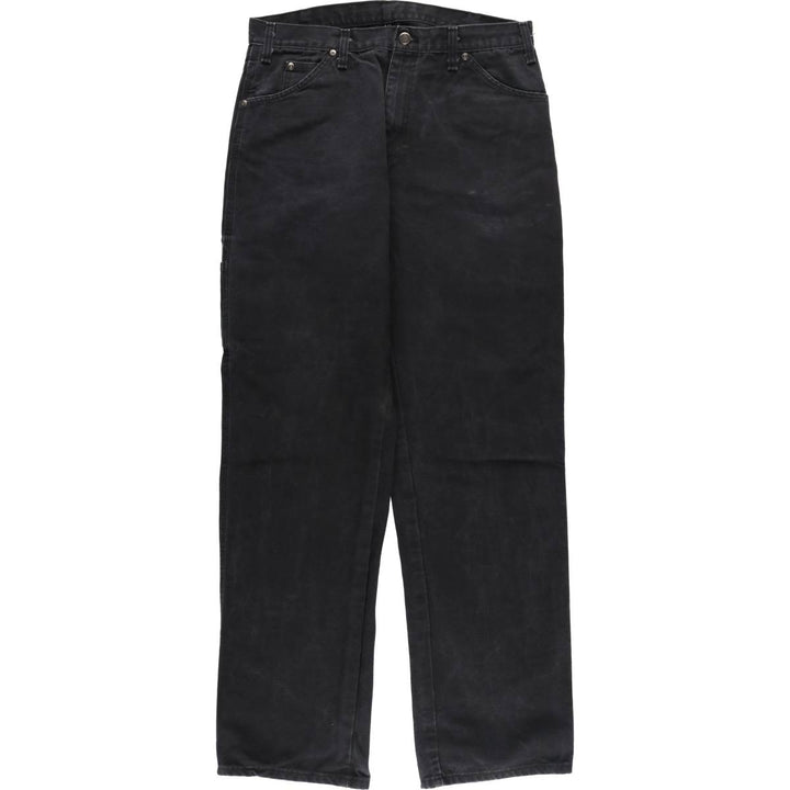 Dickies Duck Painter Pants Men's W34 equivalent cotton black type Vintage Second Hand
