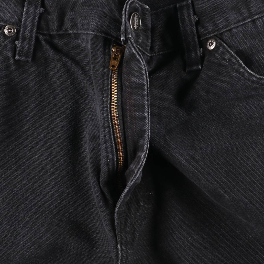 Dickies Duck Painter Pants Men's W34 equivalent cotton black type Vintage Second Hand