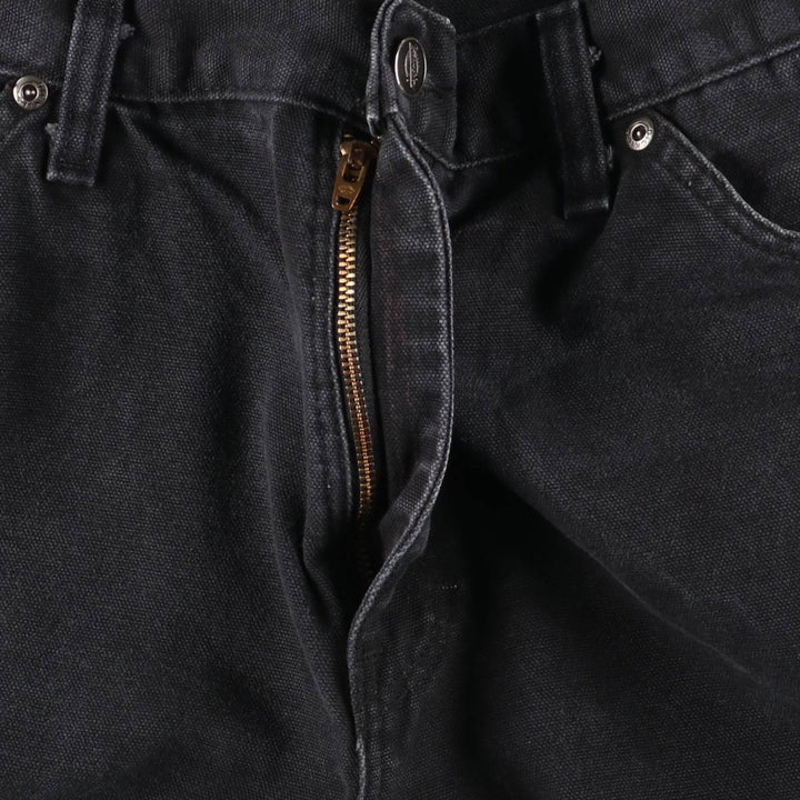 Dickies Duck Painter Pants Men's W34 equivalent cotton black type Vintage Second Hand