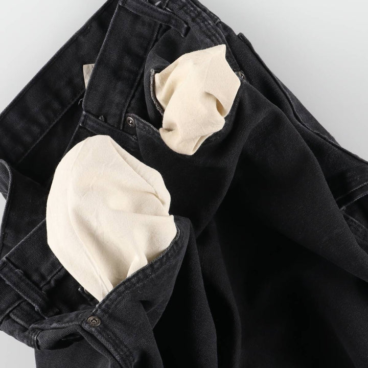 Dickies Duck Painter Pants Men's W34 equivalent cotton black type Vintage Second Hand