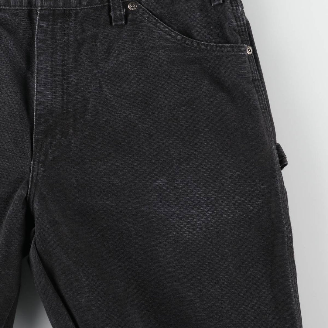 Dickies Duck Painter Pants Men's W34 equivalent cotton black type Vintage Second Hand