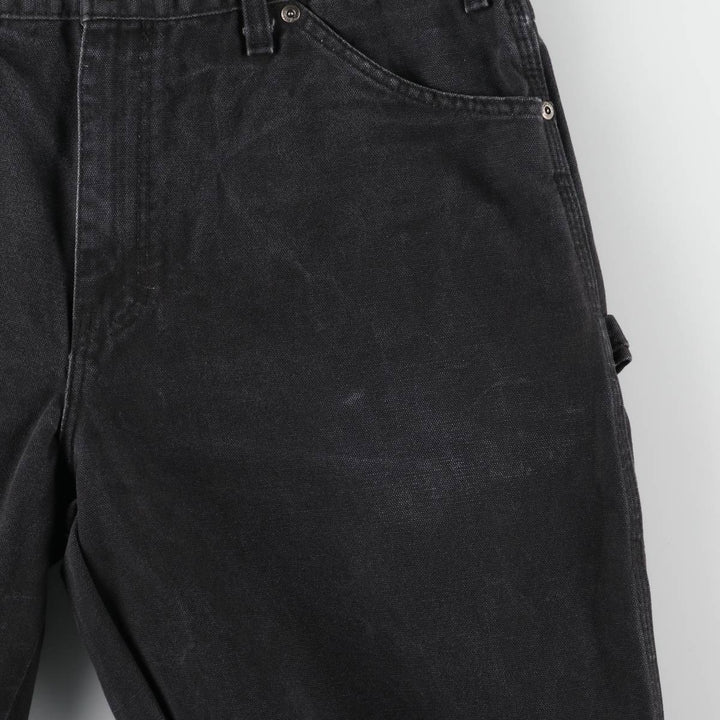 Dickies Duck Painter Pants Men's W34 equivalent cotton black type Vintage Second Hand