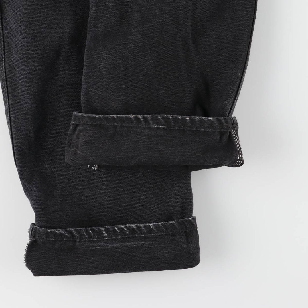 Dickies Duck Painter Pants Men's W34 equivalent cotton black type Vintage Second Hand