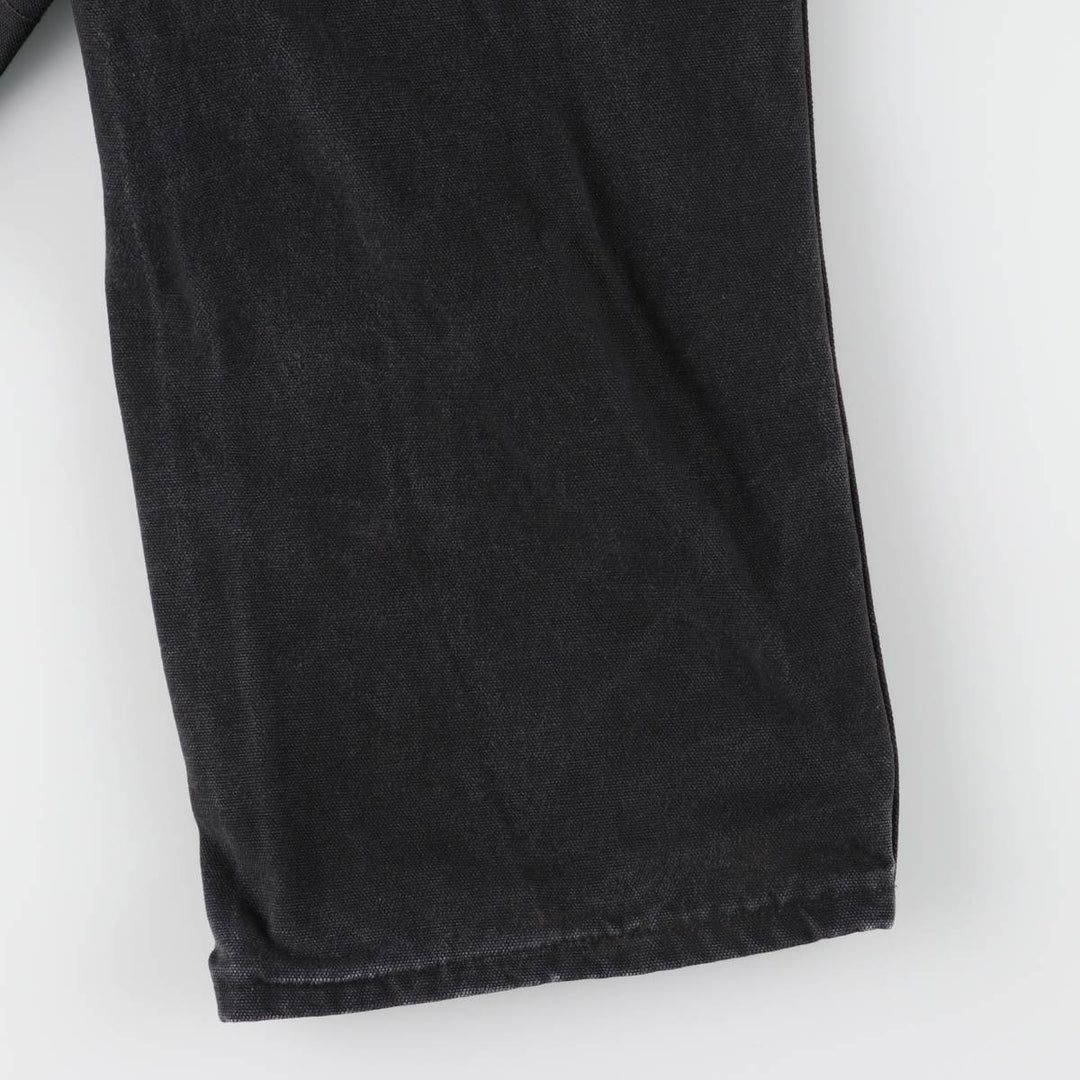 Dickies Duck Painter Pants Men's W34 equivalent cotton black type Vintage Second Hand
