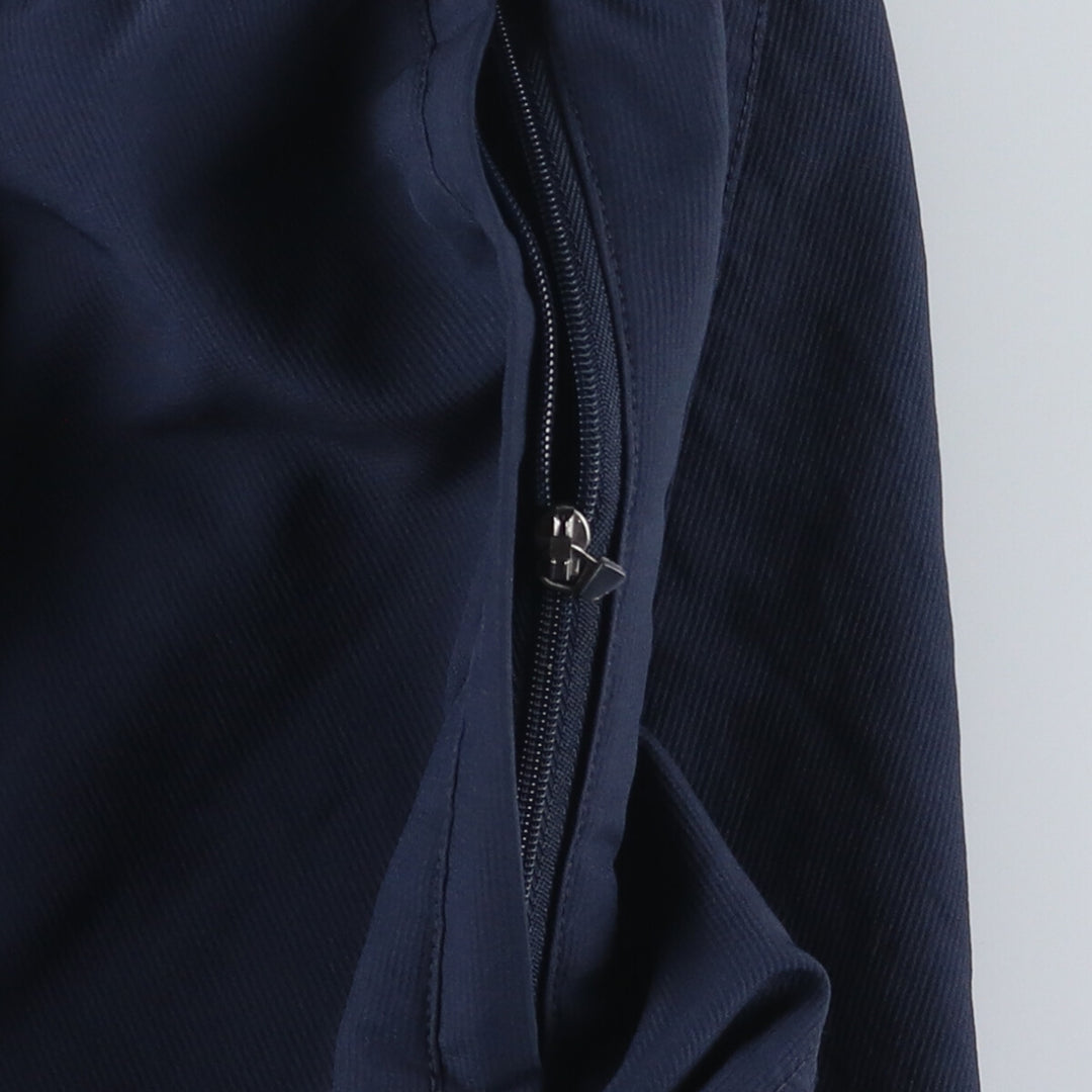 00'S Adidas warm-up pants, nylon pants, rustling pants, men's size M polyester navy blue type Vintage Second Hand