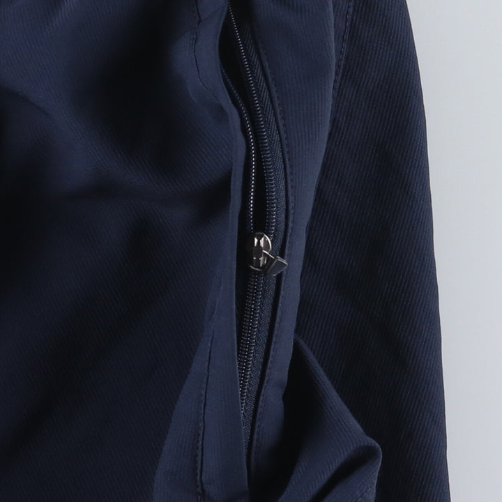 00'S Adidas warm-up pants, nylon pants, rustling pants, men's size M polyester navy blue type Vintage Second Hand