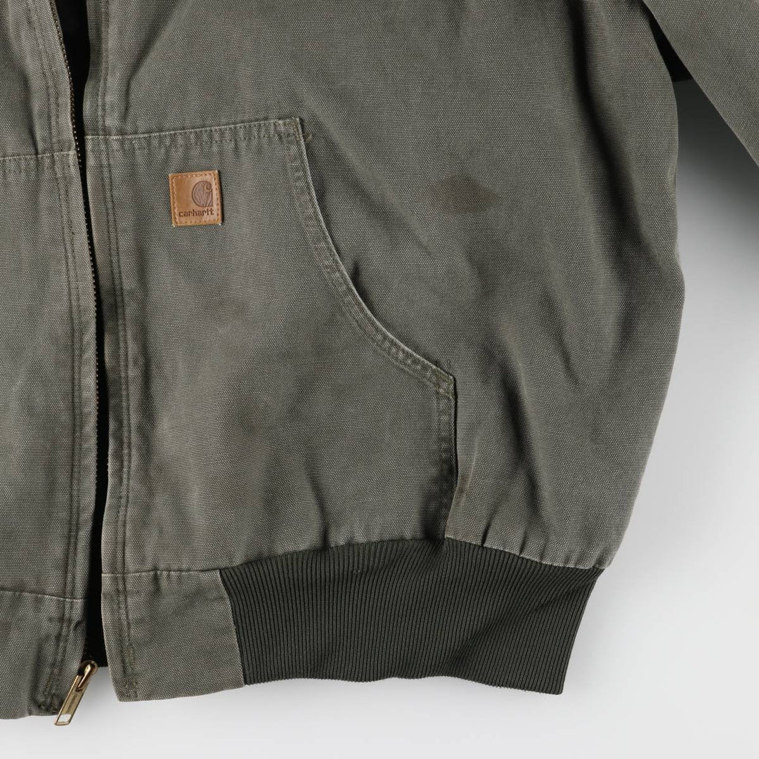 Carhartt Active Jacket Duck Full Zip Hoodie Men's XXL / eaa526202