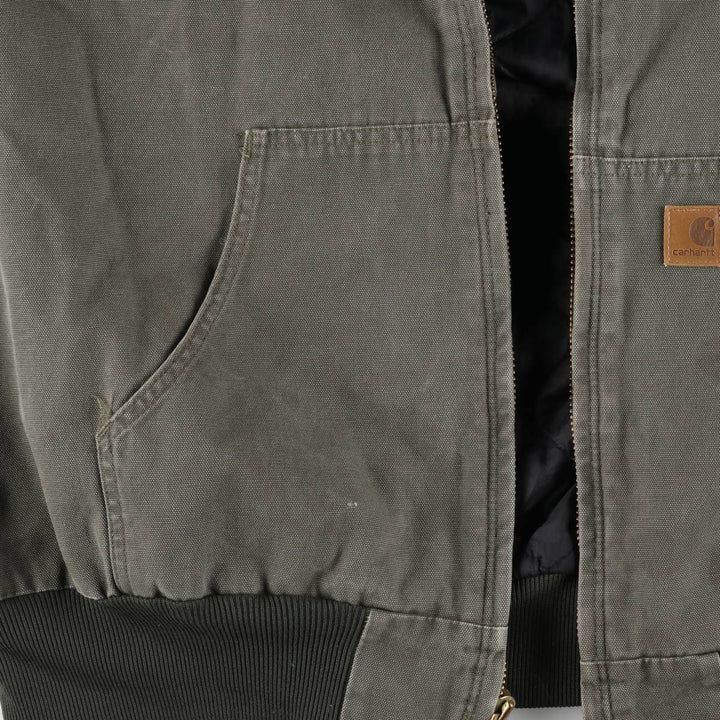 Carhartt Active Jacket Duck Full Zip Hoodie Men's XXL / eaa526202