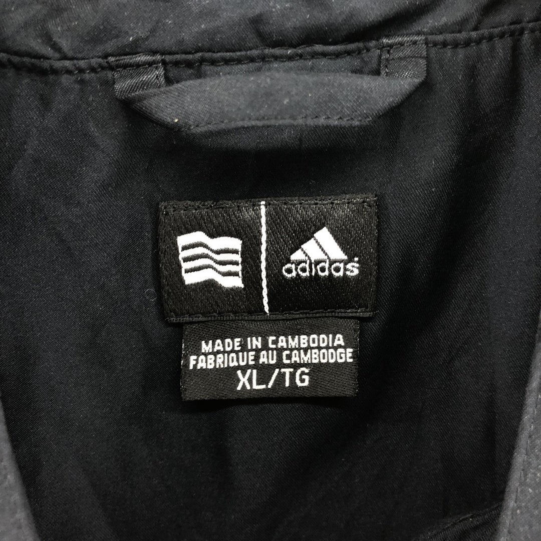 00'S adidas CLIMASHELL WIND half zip warm-up vest men's XL equivalent /eaa526216