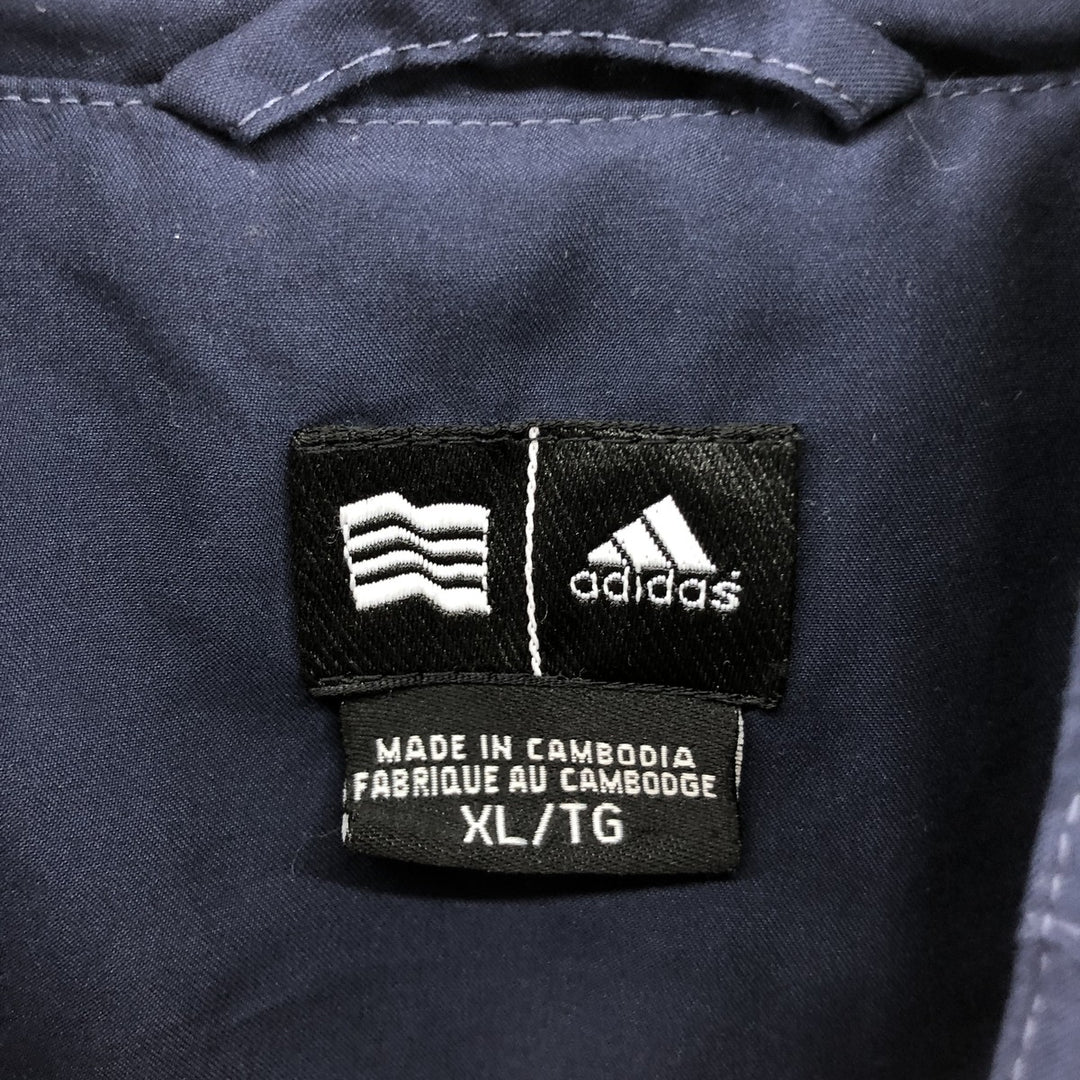 00'S adidas CLIMAPROOF WIND half zip warm-up vest men's XL equivalent /eaa526222