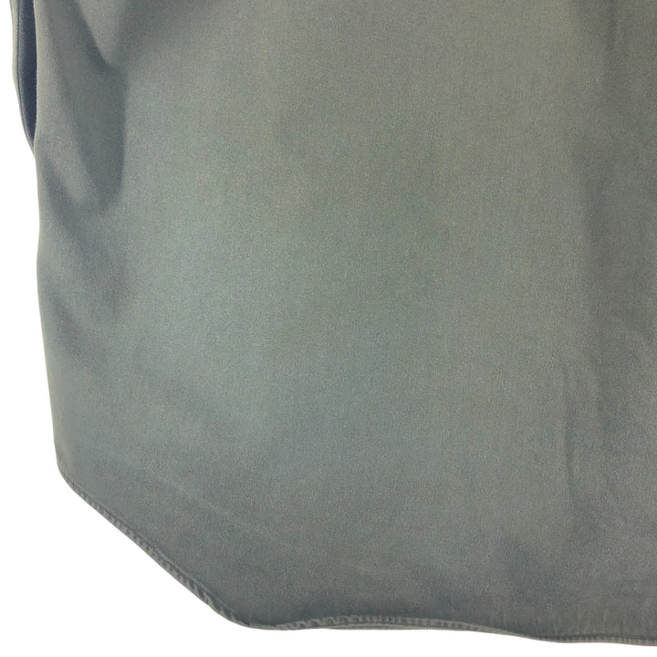 Ralph Lauren BLAKE long sleeve button down shirt, men's size L cotton Khaki type Vintage Second Hand