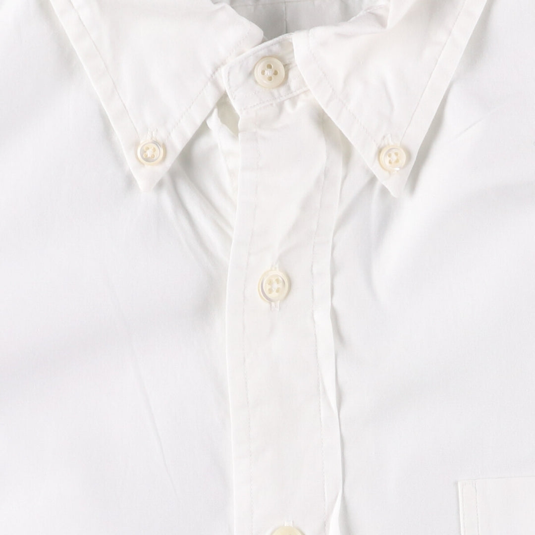 Ralph Lauren long sleeve button down shirt, men's size L cotton white type Vintage Second Hand