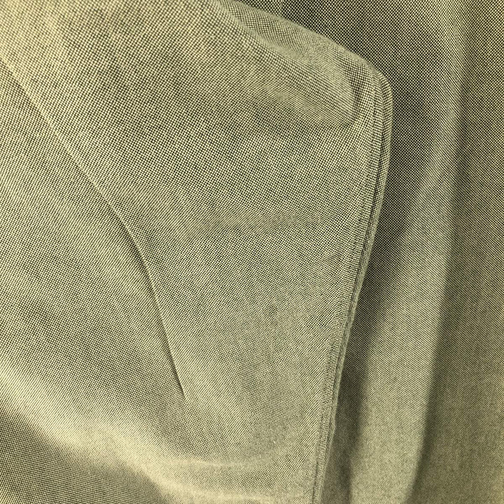 Ralph Lauren YARMOUTH long sleeve button down shirt, men's XL size cotton green type Vintage Second Hand