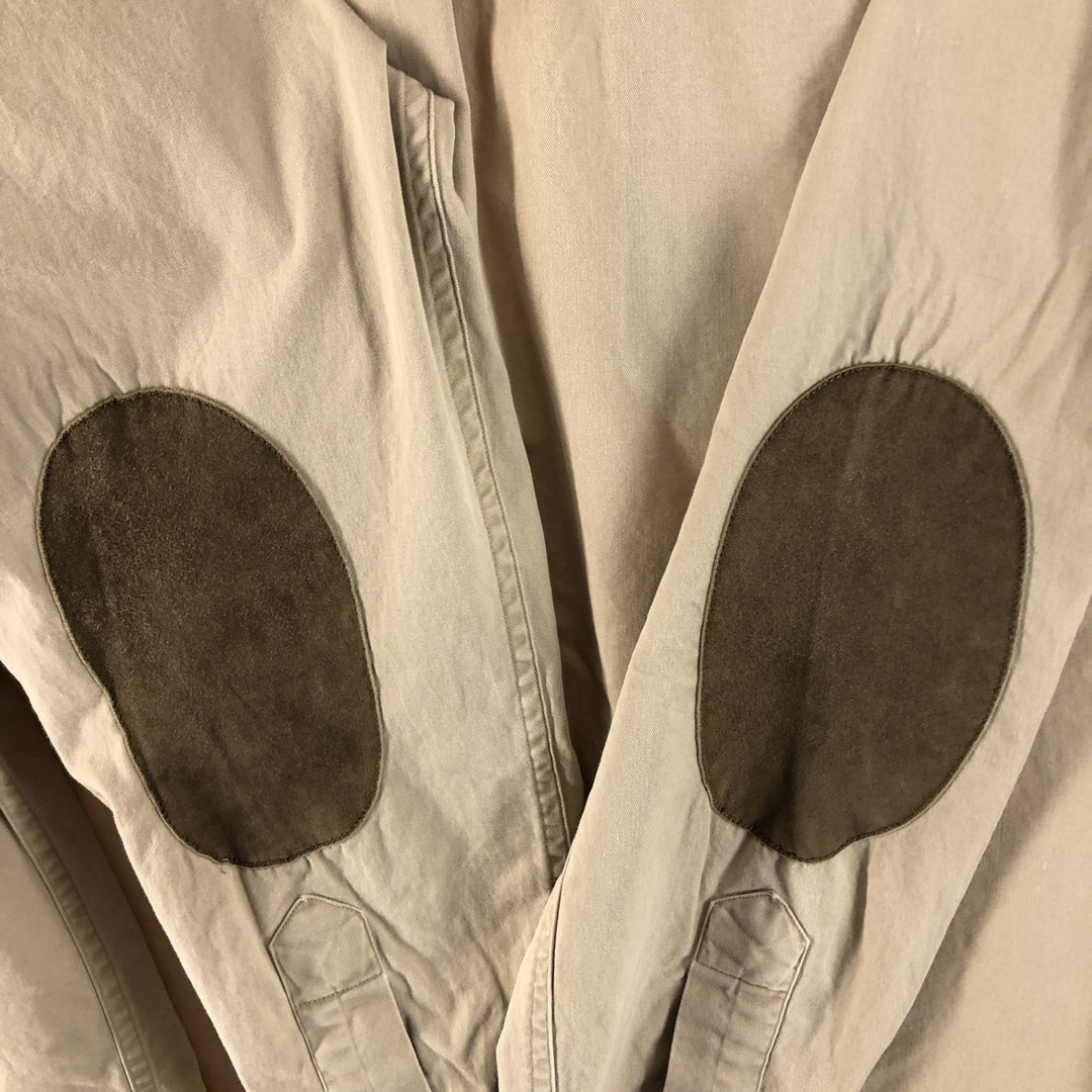Ralph Lauren POLO by Ralph Lauren long-sleeved cotton shirt, men's size M cotton Beige type Vintage Second Hand