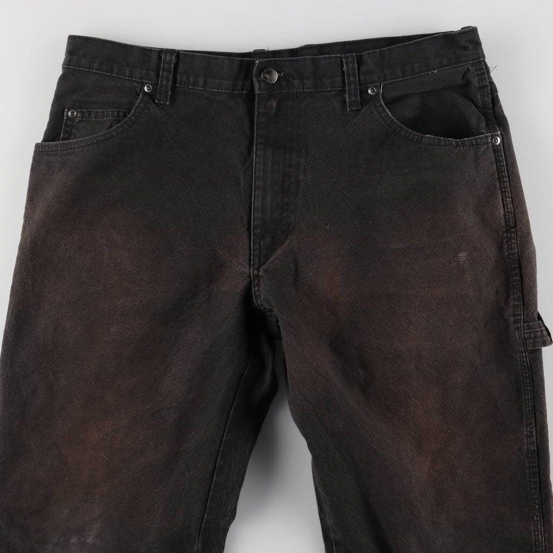 Dickies Duck Painter Pants Men's W35 equivalent cotton black type Vintage Second Hand