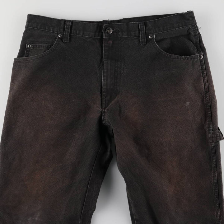 Dickies Duck Painter Pants Men's W35 equivalent cotton black type Vintage Second Hand