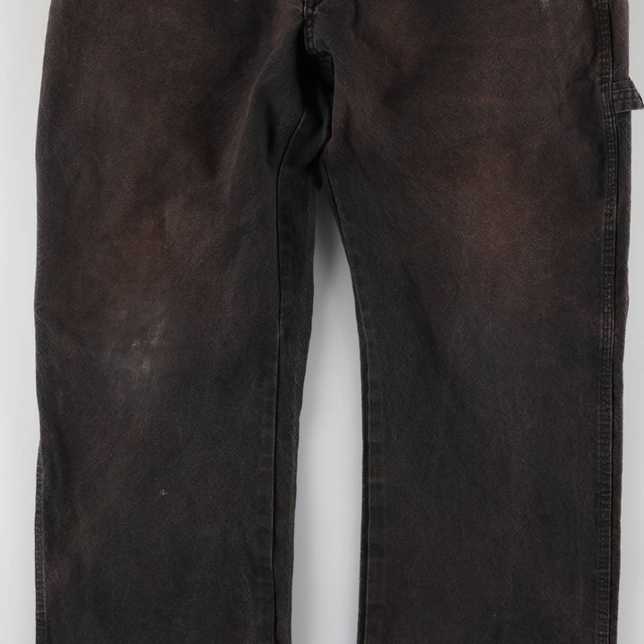 Dickies Duck Painter Pants Men's W35 equivalent cotton black type Vintage Second Hand