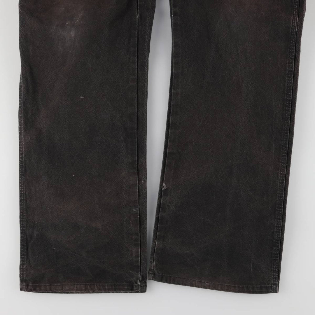 Dickies Duck Painter Pants Men's W35 equivalent cotton black type Vintage Second Hand