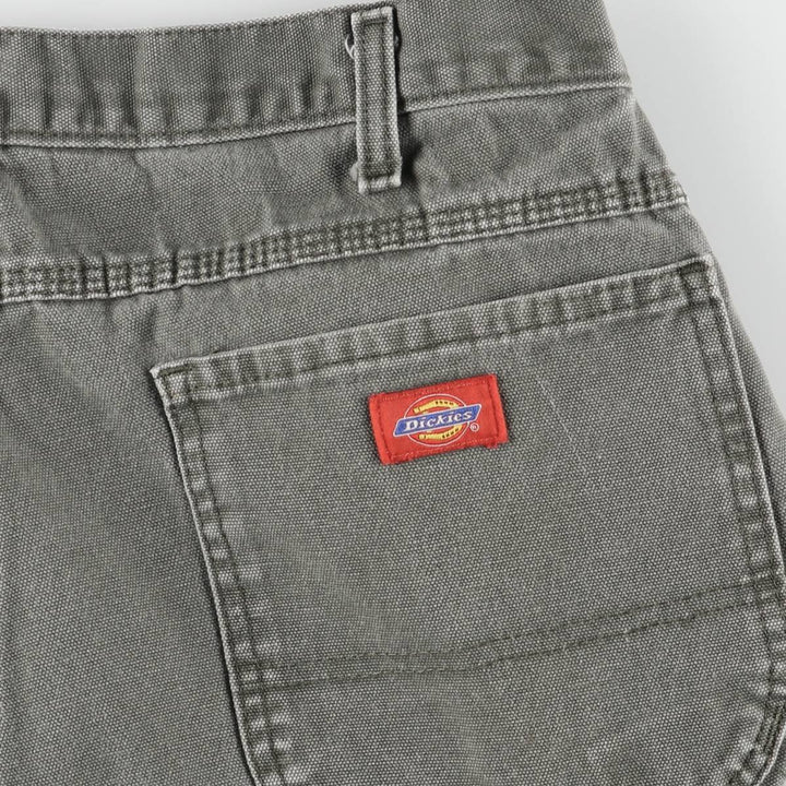 Dickies Relaxed Fit Duck Painter Pants, Men's, W36 equivalent cotton Khaki type Vintage Second Hand