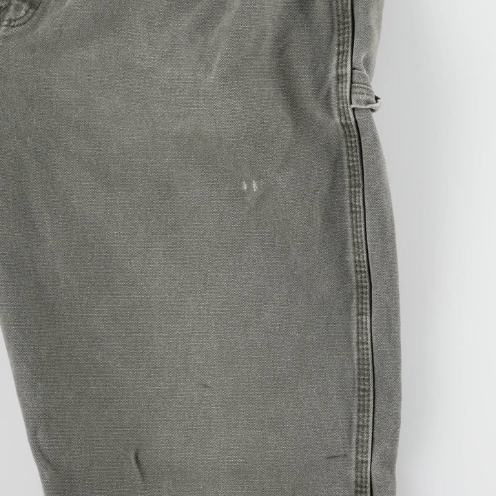 Dickies Relaxed Fit Duck Painter Pants, Men's, W36 equivalent cotton Khaki type Vintage Second Hand