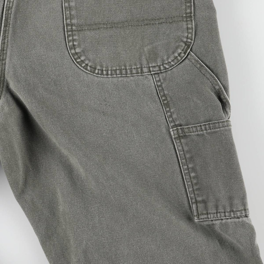 Dickies Relaxed Fit Duck Painter Pants, Men's, W36 equivalent cotton Khaki type Vintage Second Hand