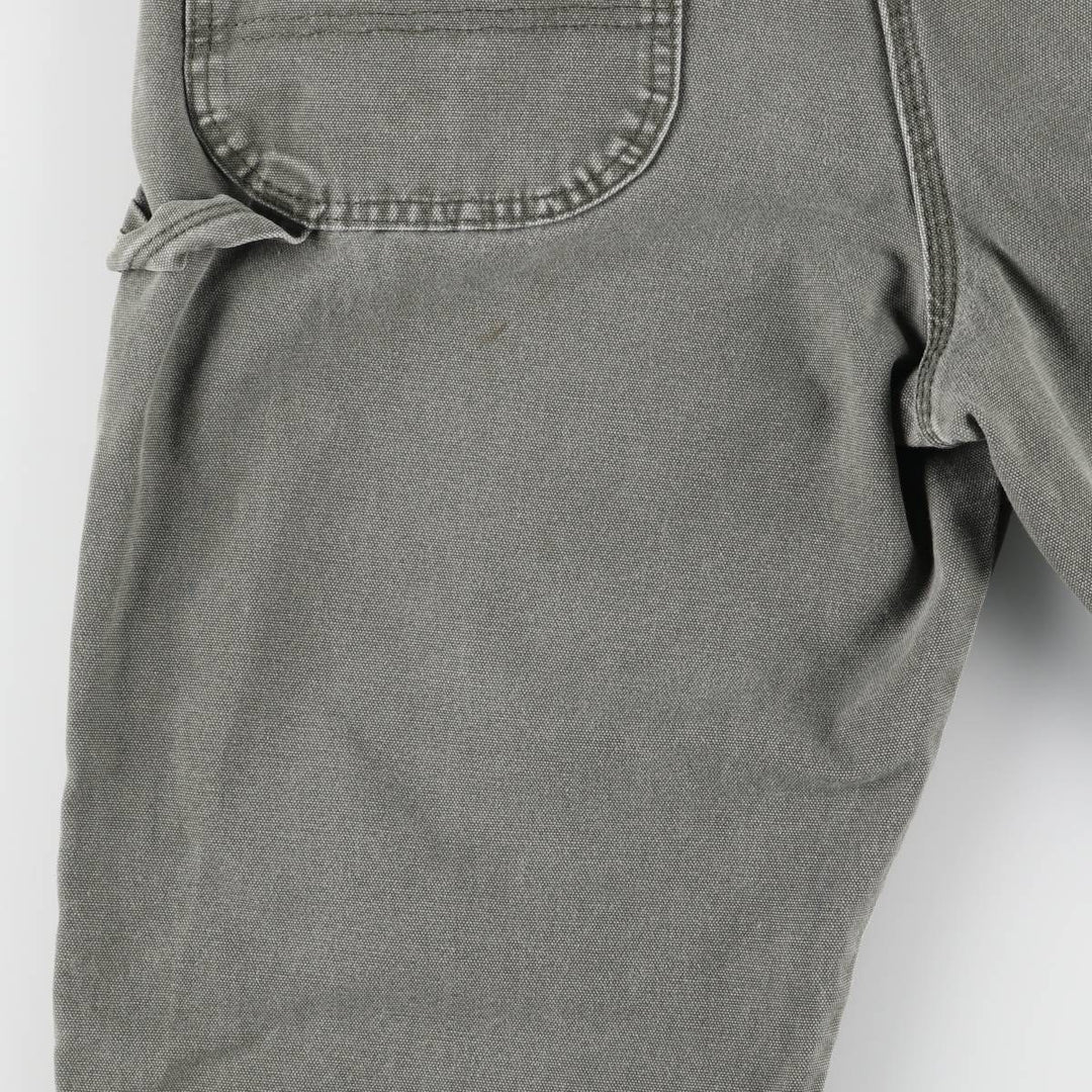Dickies Relaxed Fit Duck Painter Pants, Men's, W36 equivalent cotton Khaki type Vintage Second Hand
