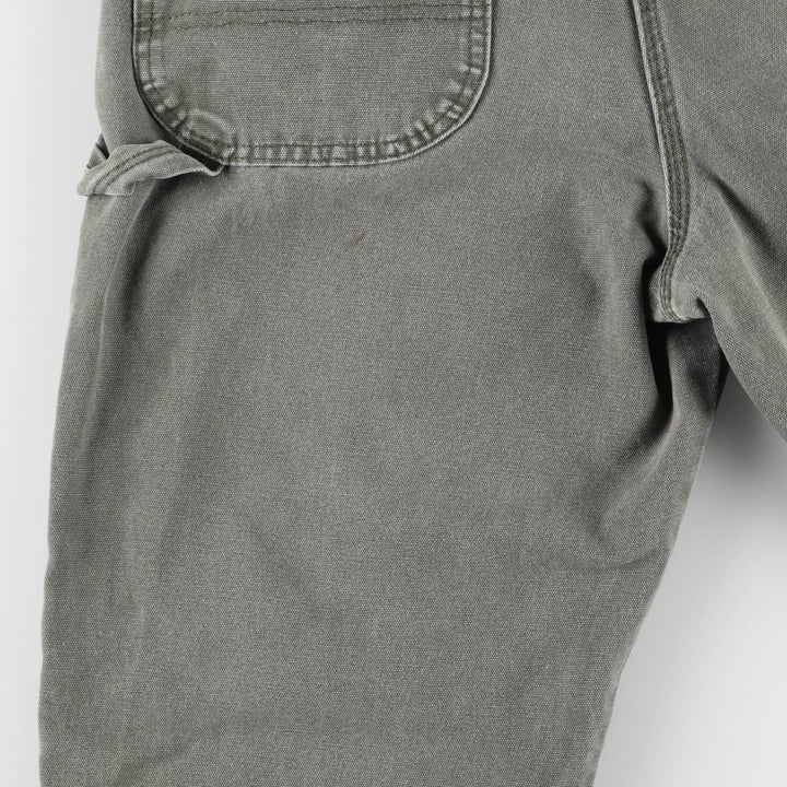 Dickies Relaxed Fit Duck Painter Pants, Men's, W36 equivalent cotton Khaki type Vintage Second Hand