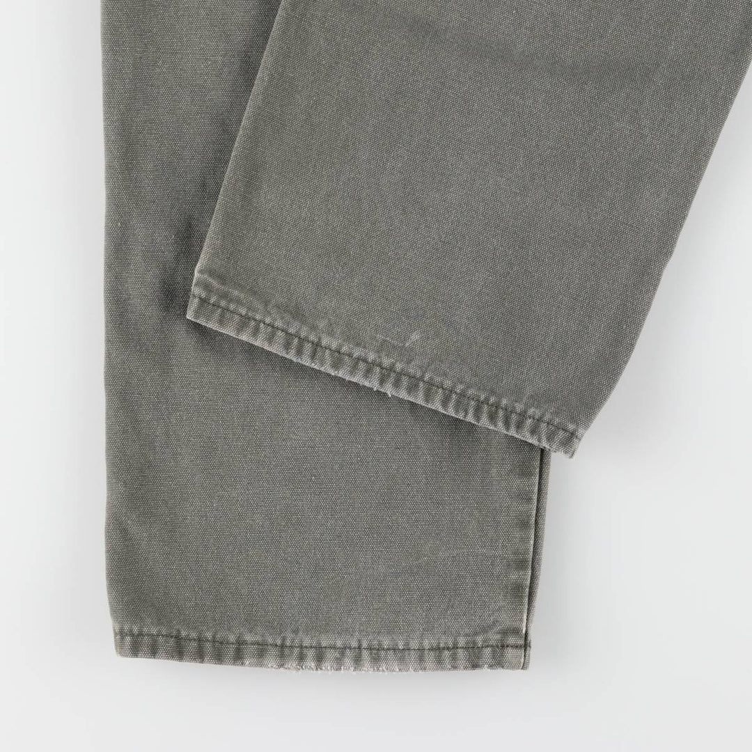 Dickies Relaxed Fit Duck Painter Pants, Men's, W36 equivalent cotton Khaki type Vintage Second Hand