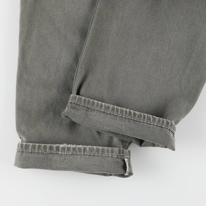 Dickies Relaxed Fit Duck Painter Pants, Men's, W36 equivalent cotton Khaki type Vintage Second Hand